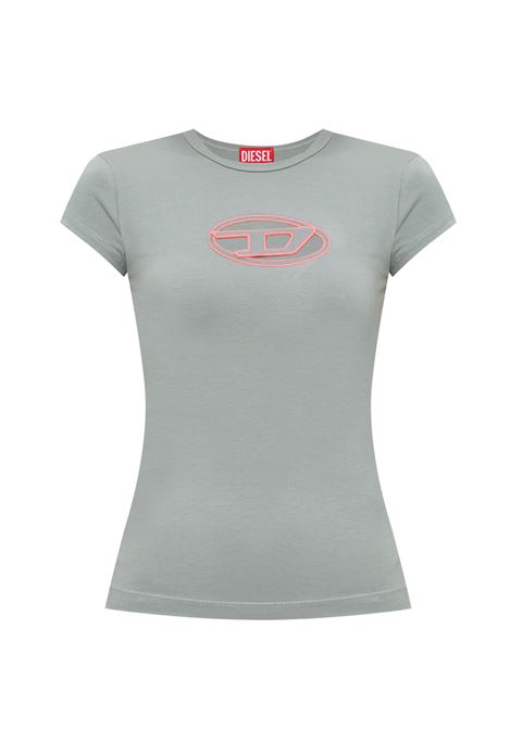 t-angie t-shirt woman grey DIESEL | A06268 0AFAA9DUA